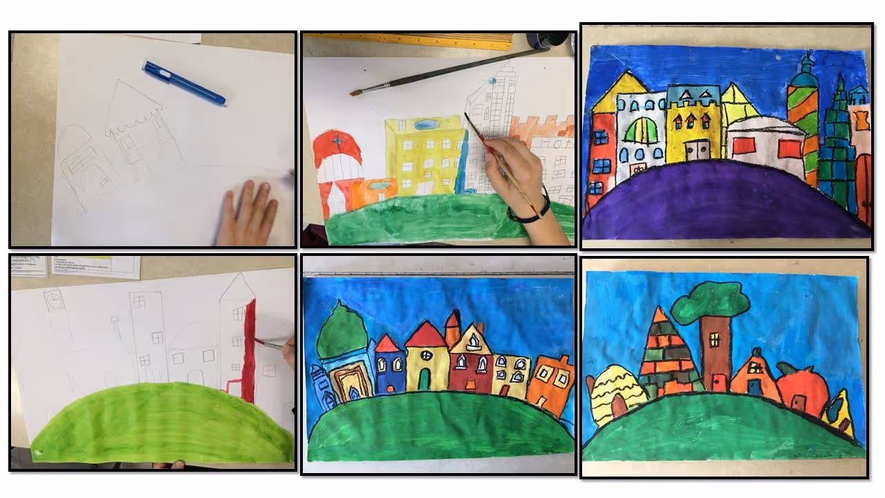 Les étapes imagées