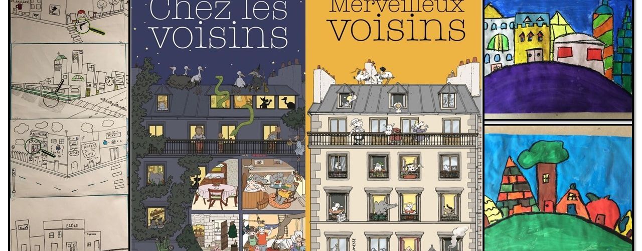 Projet d'art sur les bâtiments